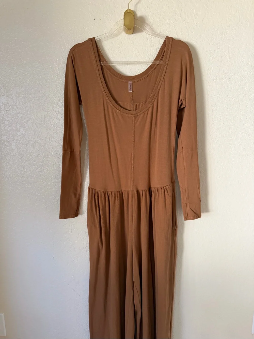 New free people FP movement Hot Shot Wide-Leg Onesie size M